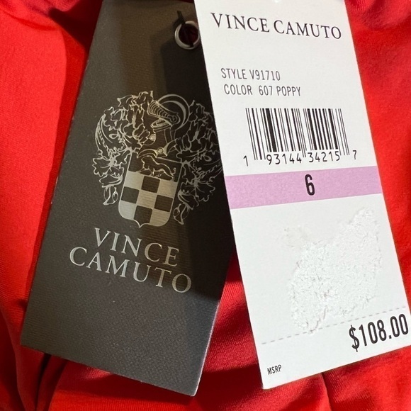 Vince Camuto Knot-Front Halter One-Piece Swimsuit - Picture 7 of 8